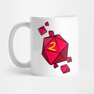 Two Crew [Dice, No Text] Mug